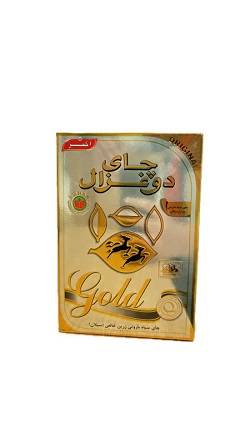 چای سیاه باروتی گلد500گرم دوغزال